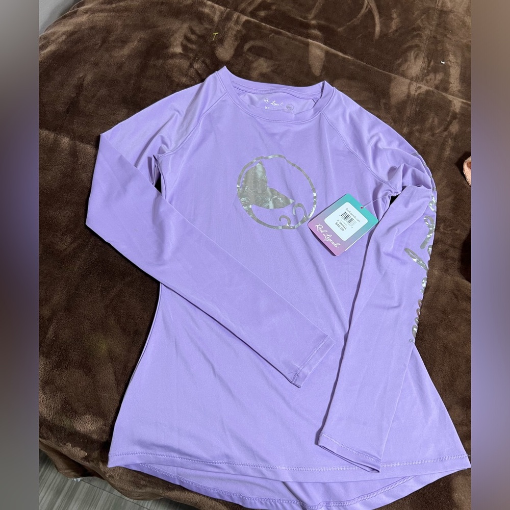 Reel Legends long sleeve athletic top XS